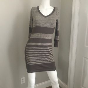 Pink Rose sweater dress